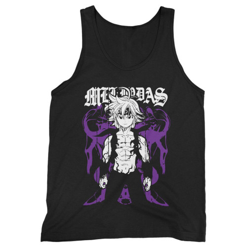 Our cotton the seven deadly sins meliodas the dragons sin of wrath men tank top is perfect for those intense workouts in the gym, at practice or pickup games.