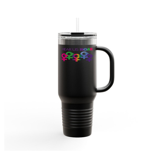 Hear Us Roar Women's March Alliance Insulated Travel Mug