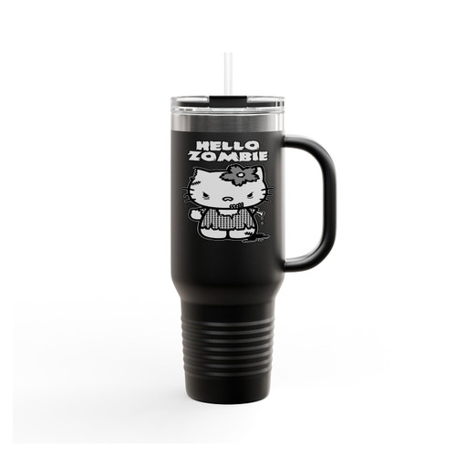 Hello Zombie Insulated Travel Mug