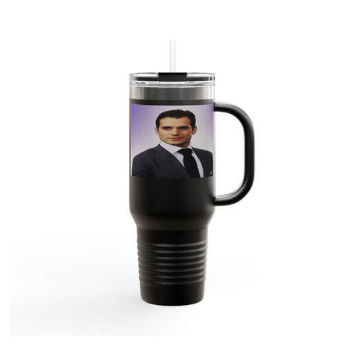 Henry Cavill Poster Insulated Travel Mug