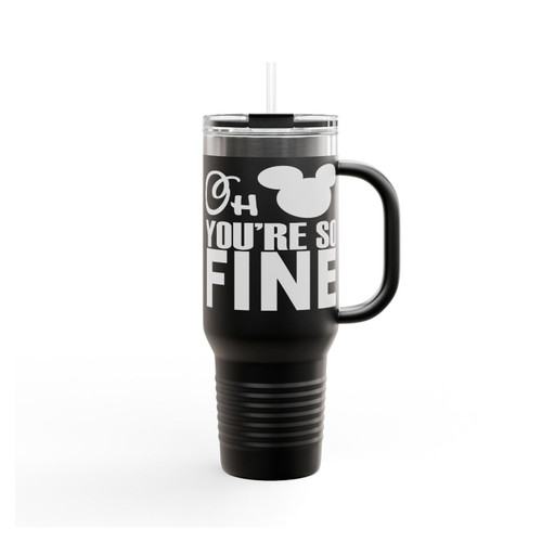 I'm Mickey & Oh Mickey You're So Fine 1 Insulated Travel Mug