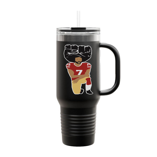 I'm With Colin Kaepernick Insulated Travel Mug
