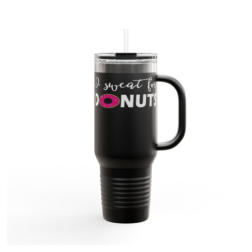 I Sweat For Donuts Insulated Travel Mug