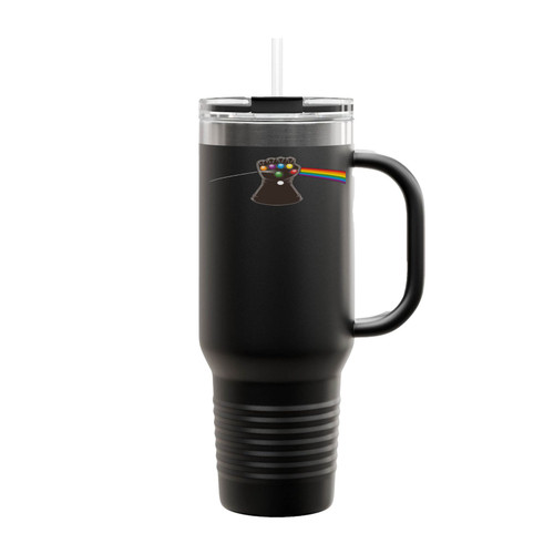 Infinity War Pink Floyd Style Insulated Travel Mug