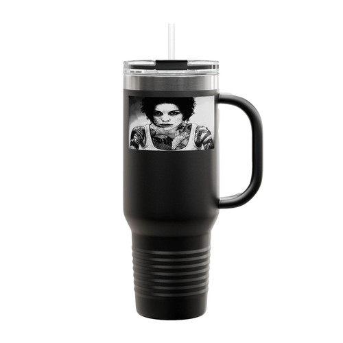 Jaimie Alexander Blindspot Tattoo Insulated Travel Mug
