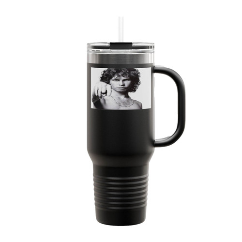 Jim Marrison Hand Code Insulated Travel Mug