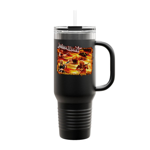 Judas Priest Firepower Tour Dates 2018 Insulated Travel Mug