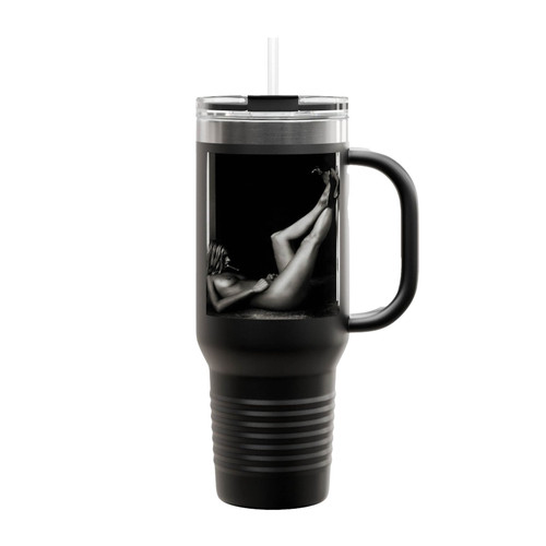 Kate Moss Sexy Smoke Insulated Travel Mug