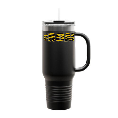 Katy Cats Hear Me Roar Insulated Travel Mug