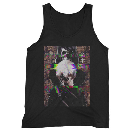 Our cotton tokyo ghoul ken kaneki glitch men tank top is perfect for those intense workouts in the gym, at practice or pickup games.
