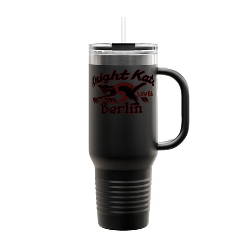 Knight Kats Motorcycle Club Insulated Travel Mug