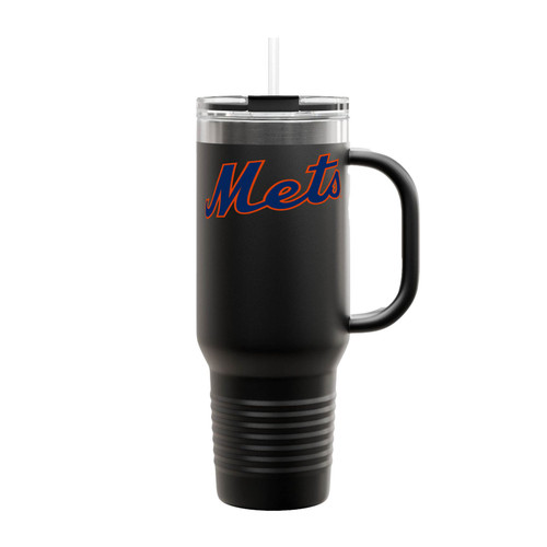 La Potencia New York Mets Logo Insulated Travel Mug