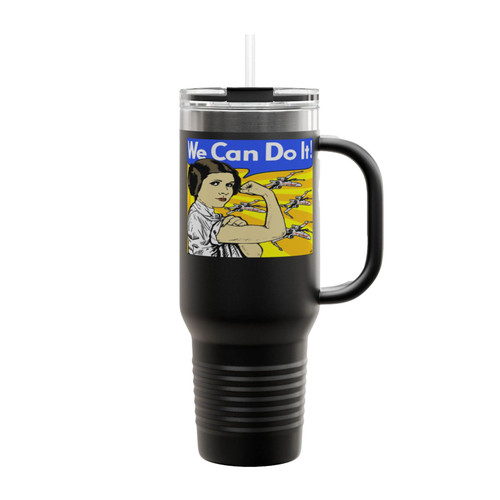 Leia We Can Do It Insulated Travel Mug