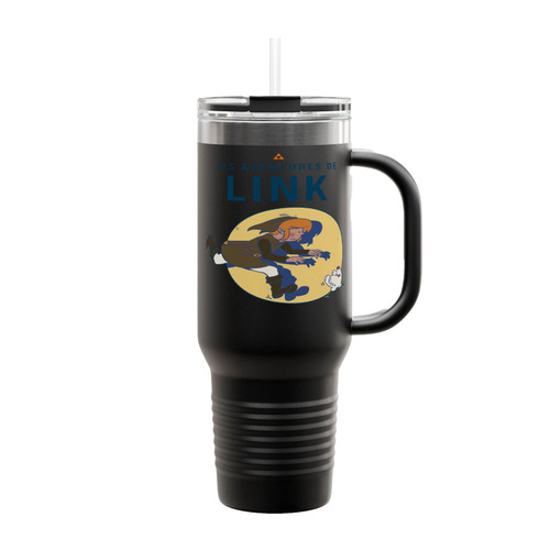 Les Adventure De Link Gaming Insulated Travel Mug