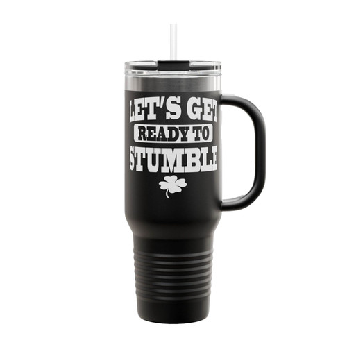 Let's Get Ready To Stumble Insulated Travel Mug