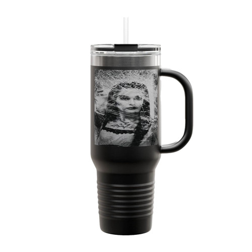 Lily Munster Weird Scenes Insulated Travel Mug