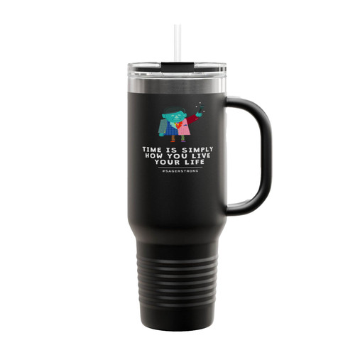 Live Your Life With Craig Sager Insulated Travel Mug