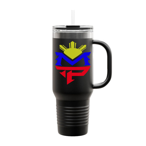 Manny Pacquiao Logo Insulated Travel Mug