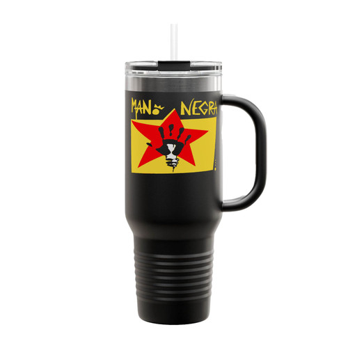 Mano Negra King Of Bongo 1991 Hand Insulated Travel Mug