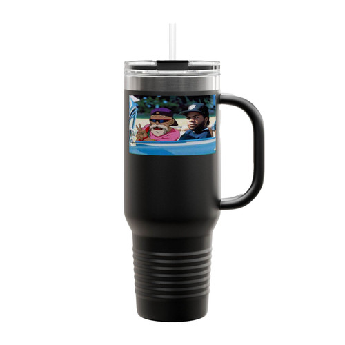 Master Roshi Dbz Ice Cube Funny Rap Gangsta Insulated Travel Mug