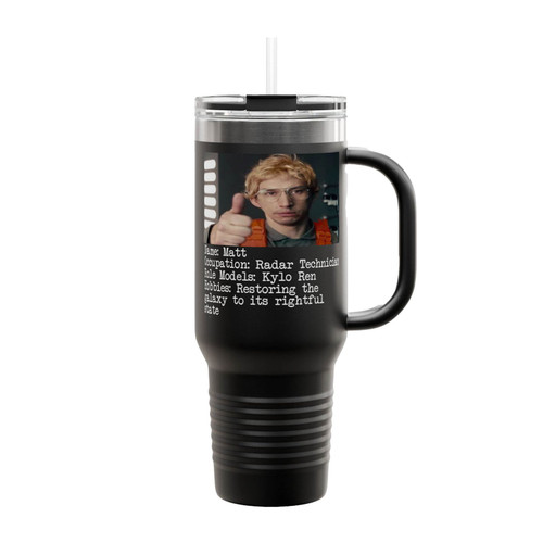 Matt The Radar Technician Insulated Travel Mug