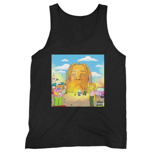 Our cotton travis scott astroworld parody men tank top is perfect for those intense workouts in the gym, at practice or pickup games.
