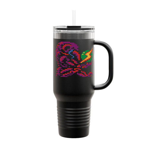 Metroid Chozo Statue Insulated Travel Mug
