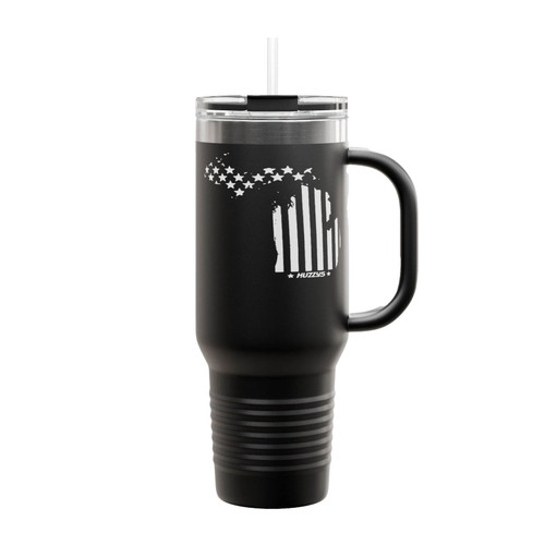 Michigan Mitten Michigan Pride Michigan Usa Insulated Travel Mug
