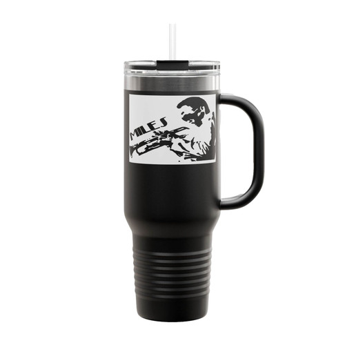 Miles Davis Jazz Insulated Travel Mug