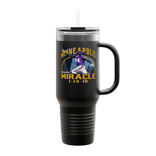 Minneapolis Miracle Stefon Diggs Insulated Travel Mug
