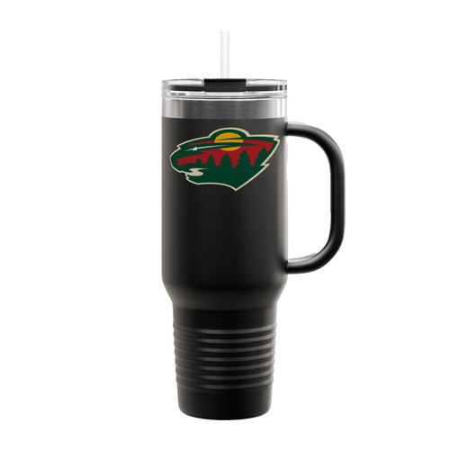 Minnesota Wild Nhl Hockey Insulated Travel Mug