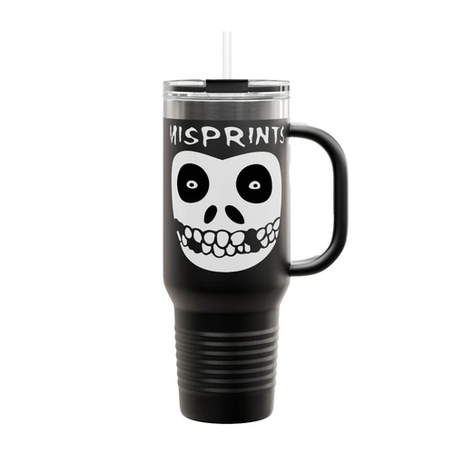 Misprints Funny Bojack Horseman Parody Insulated Travel Mug