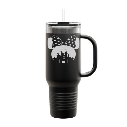 Mouse Ears Magic Kingdom Princess Castle Insulated Travel Mug