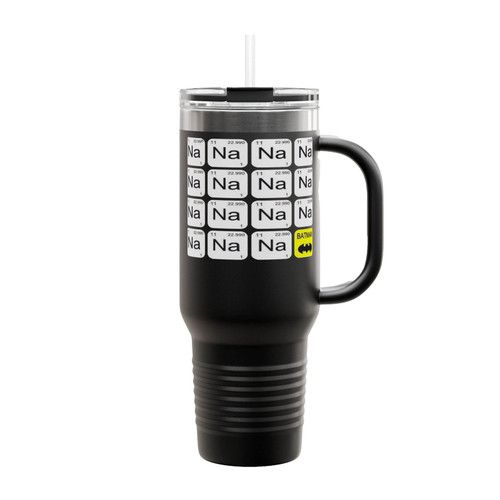Na Na Na Na Batman Periodic Table Batman Insulated Travel Mug