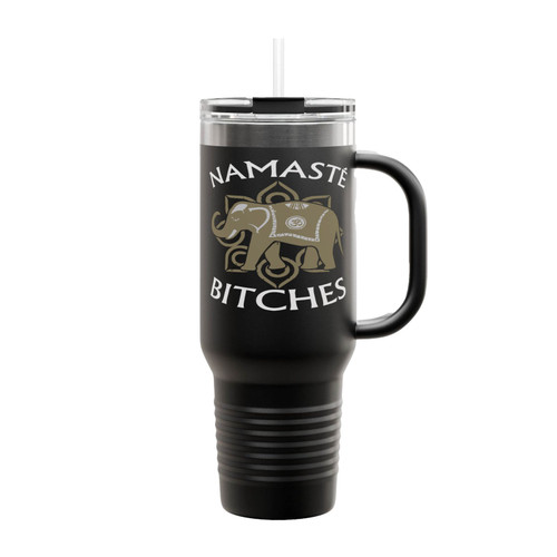 Namaste Bithces Insulated Travel Mug