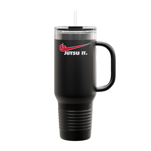 Naruto Jutsu It Just Do It Insulated Travel Mug