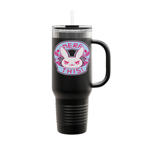 Nerf Overwatch Bunny Insulated Travel Mug