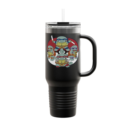 Ninja Turtles Pokemon Insulated Travel Mug