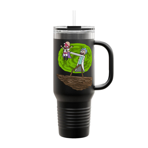 Noob Noob King Rick And Morty Lion King Insulated Travel Mug