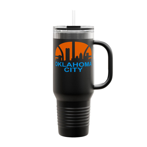 Okc Thunder Oklahoma City Insulated Travel Mug