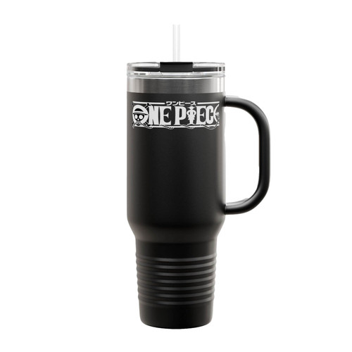 One Piece Anime Logo Insulated Travel Mug