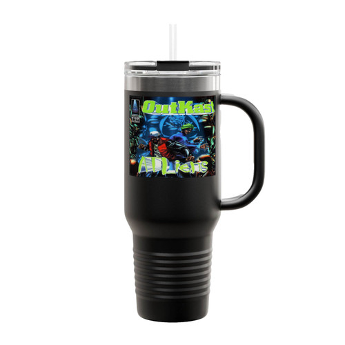 Outkast Atliens Sublimation Cover Insulated Travel Mug