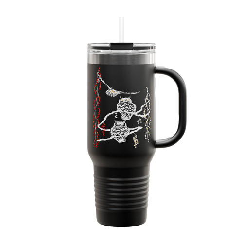 Owl Nature Owl Lover Insulated Travel Mug