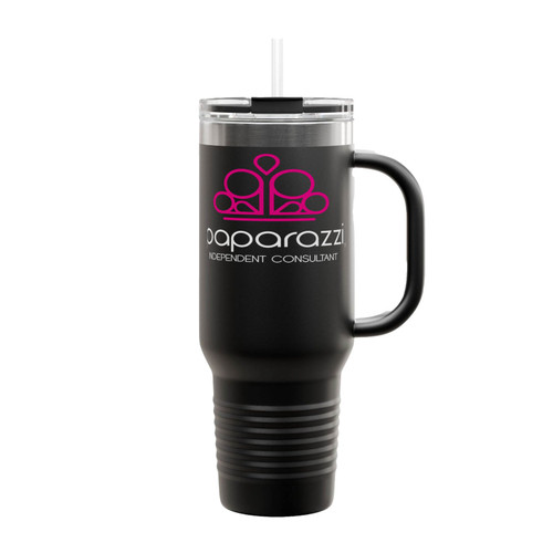 Paparazzi Logo Insulated Travel Mug