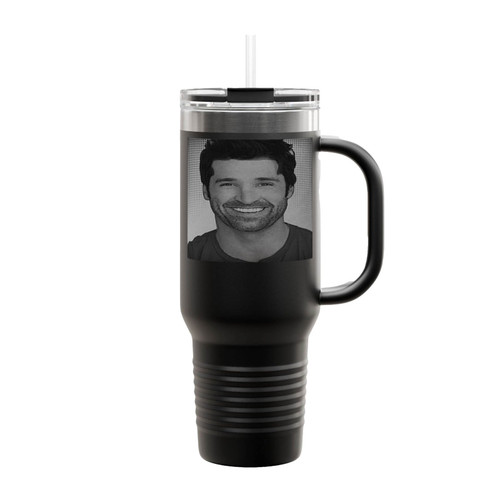 Patrick Dempsey Poster Insulated Travel Mug