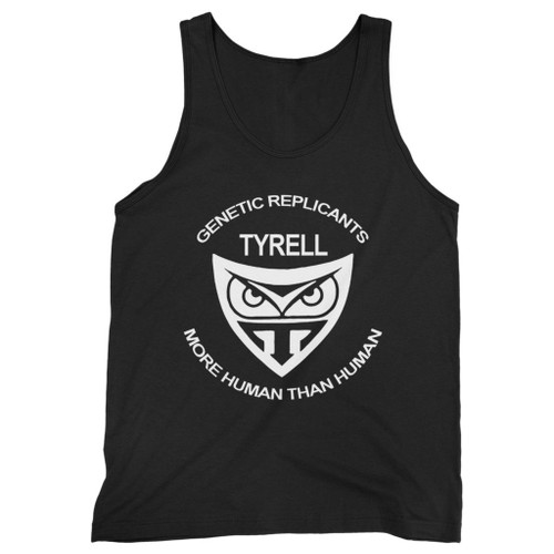 Our cotton tyrell genetic replicants more human than human 3 men tank top is perfect for those intense workouts in the gym, at practice or pickup games.