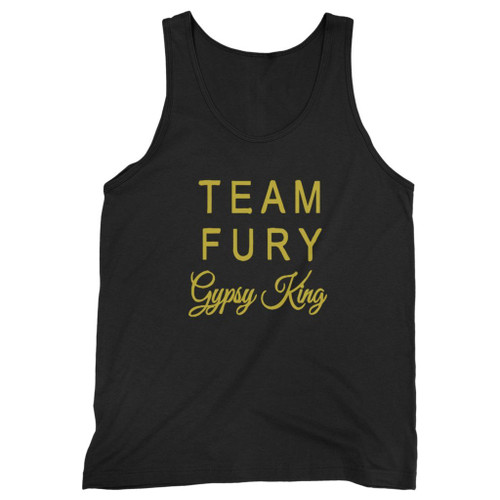 Our cotton tyson fury gypsy king team fury men tank top is perfect for those intense workouts in the gym, at practice or pickup games.