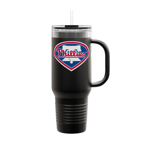 Philadelphia Phillies Baseball Logo Insulated Travel Mug