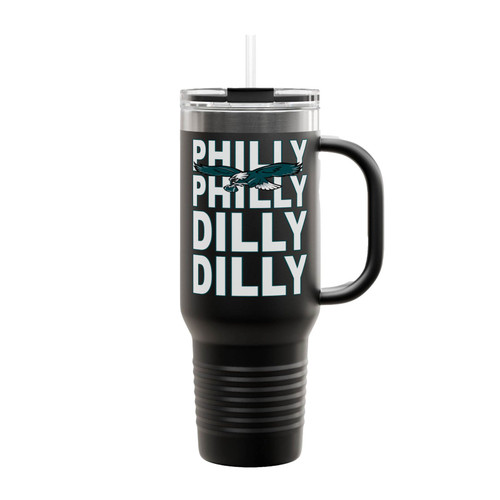 Philly Philly Dilly Dilly Eagle Insulated Travel Mug