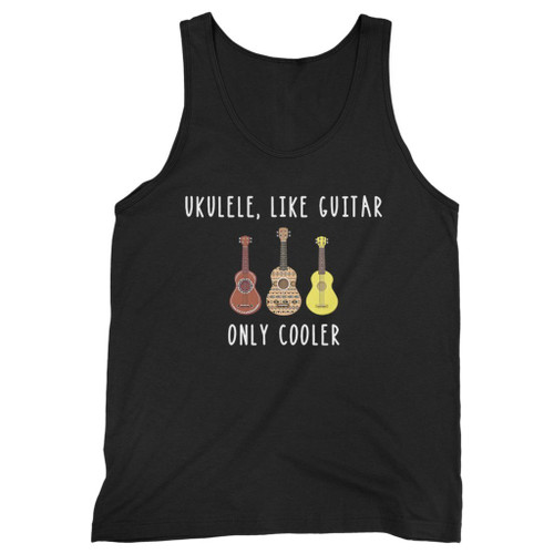 Our cotton ukulele like guitar only cooler men tank top is perfect for those intense workouts in the gym, at practice or pickup games.